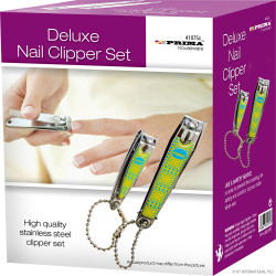 2pc Nail Clipper Set in Blister CDU ( Printed