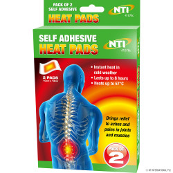 2pk Self Adhesive Heat Pads - 6pcs in CDU