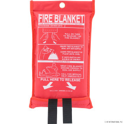 Fire Blanket 110 in PVC Bag