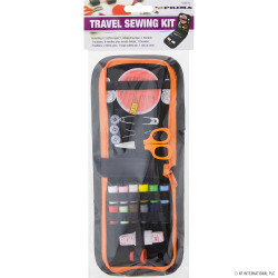 32pc Travel Sewing Kit with Black Zip Case