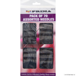 Pack of 70 Assorted Needles
