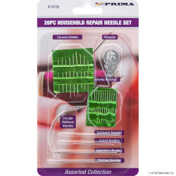 Pack of 26 Household Repair Needle Set