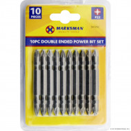 10pc Doube Ended Power Bit Set