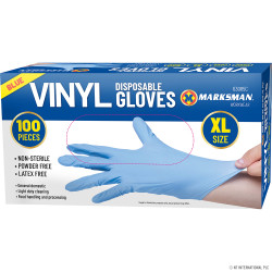 Disposable Blue Powder Free gloves XLarge