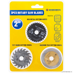 3pc HSS Saw Blades