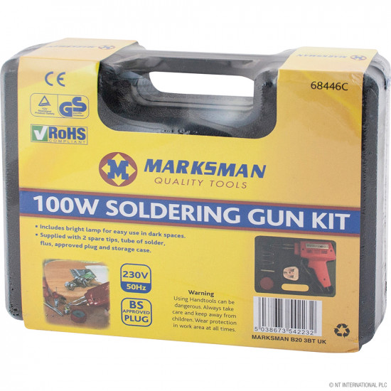 100w Soldering Gun Kit - 230v
